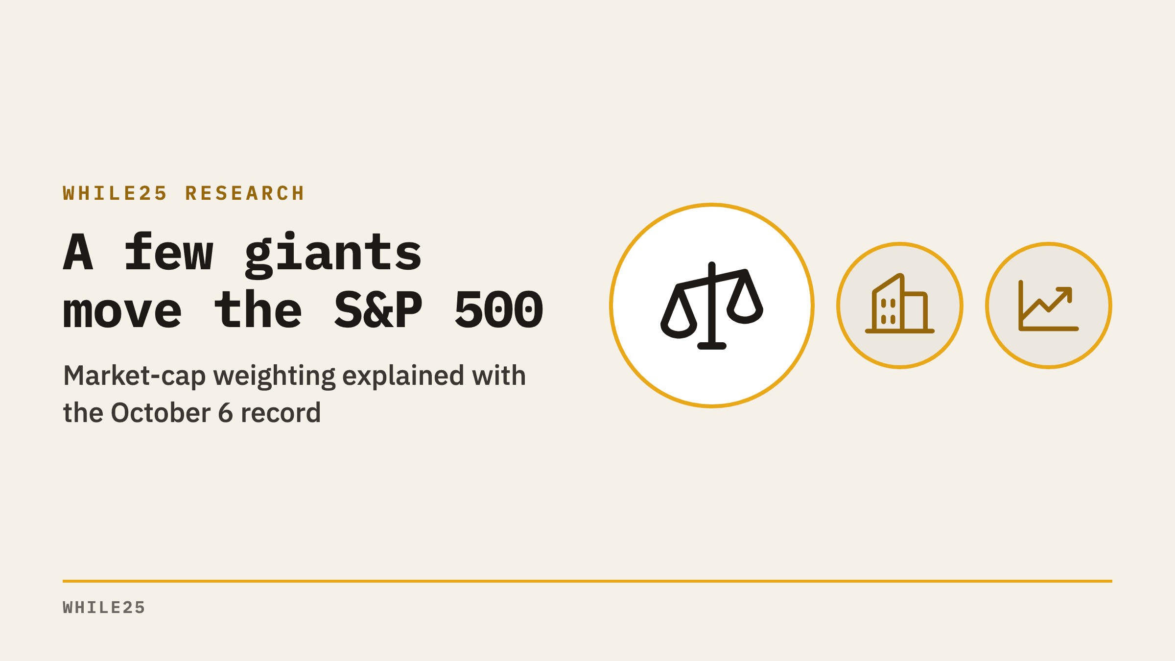 Record S&P 500, falling small companies: a few giants move the index