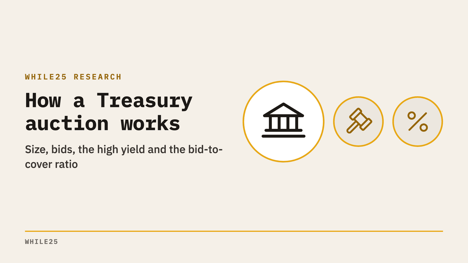 Inside a Treasury auction: the steps and the bid-to-cover ratio